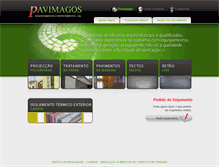 Tablet Screenshot of pavimagos.pt